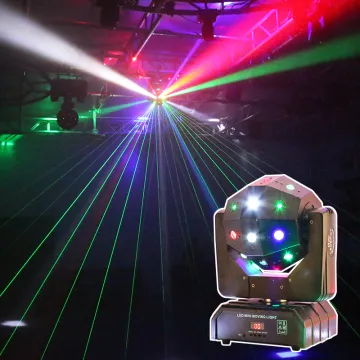 16x3W 3-in-1 LED Beam Laser Moving Head Disco Club Light