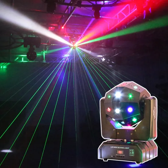 16x3W 3-in-1 LED Beam Laser Moving Head Disco Club Light
