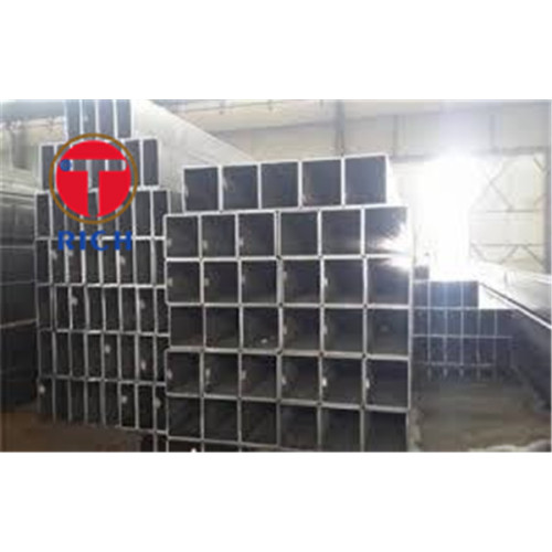 Structural sections galvanized square carbon steel pipe/tube