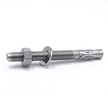 Zinc Plated Steel Expansion Bolt Anchor Coupling Connector Sleeve Wedge Anchor