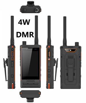 HiDON Factory Price 4.0 Inch Octa-Core 4G IP68 Navigation Speaker NFC PTT Truly Industrial-Grade 4W DMR Phone Mini Rugged Phones