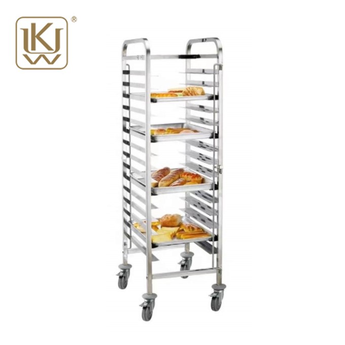 Bakery Grastronorm Pan Rack Food Trolley