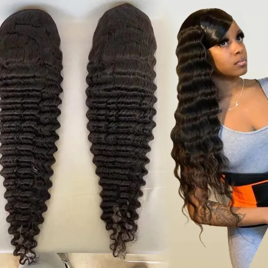 Wholesale Indian Hair Transparent Lace Wig Long Glueless Shy Double Drawn Virgin Hair Straight Swiss Lace Hd Lace Frontal Wig