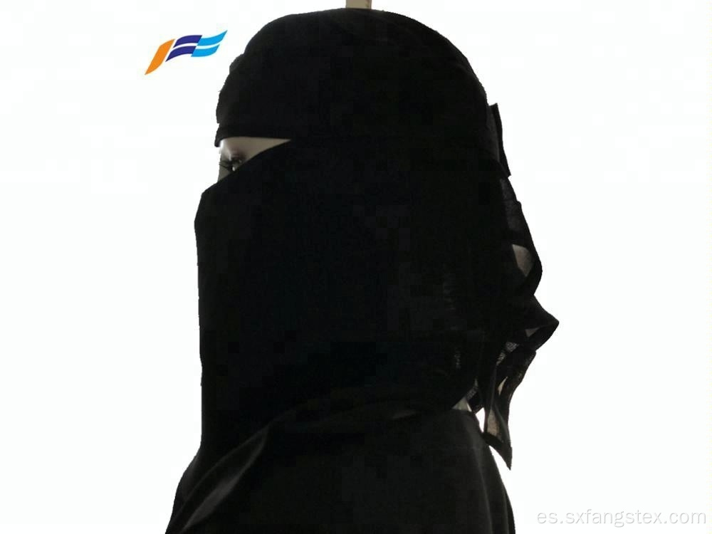 Abaya árabe personalizado musulmán islámico hijab niqab bufanda