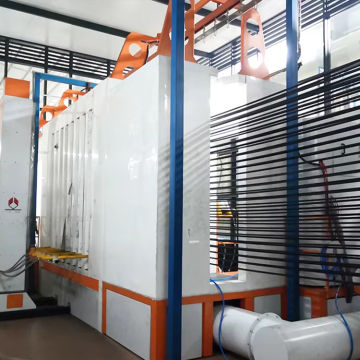 Pass Through Powder Coating Booth
