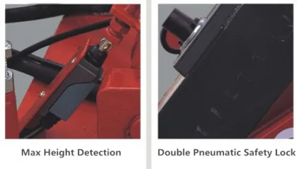 Self-Diagnosis Scissor Lift for Car Launch with Floor Integration