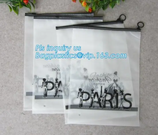 cosmetic bag promotional custom printed plastic bag, Zip Bag For Jewllery Packaging, PVC Transparent Slider Zipper Flat Bag