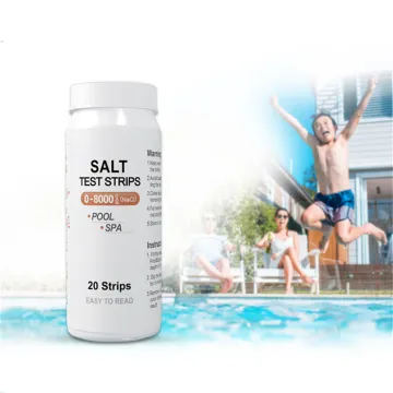Salt Test Strips Measure Salt Level in Saltwater Pool