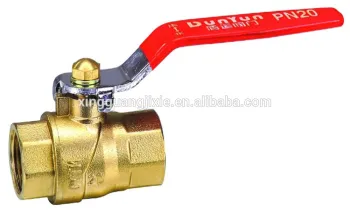 1/2" NPT thread small Forged brass ball valve