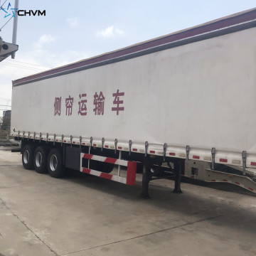 Gordijn Side Van Trailer Cargo Trailer