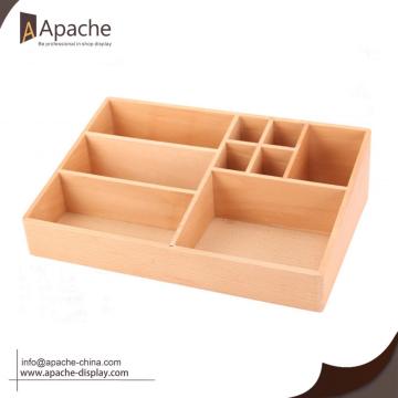 Wooden Cosmetic Makeup  Lipstick Display Stand