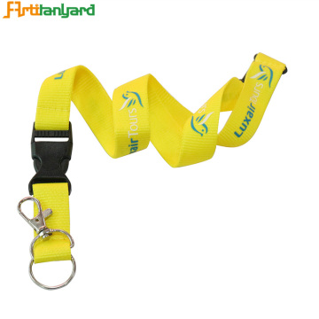 Thin Plant PP Webbing Lanyard with Printing
