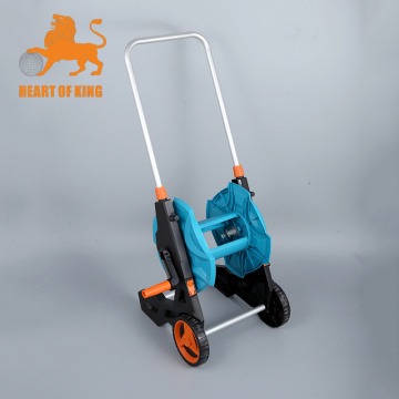 Water garden hose reel cart home plastic high pressure retractable heavy duty commercial