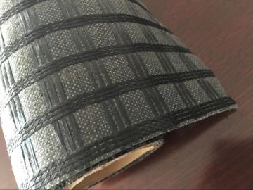 Asphaglass Grid Sticking With Nonwoven Fabric