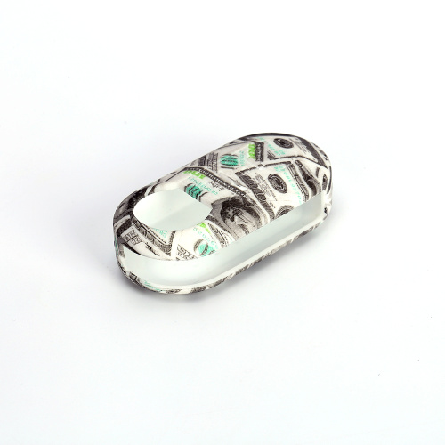 Silicone key shell fob cover for fiat