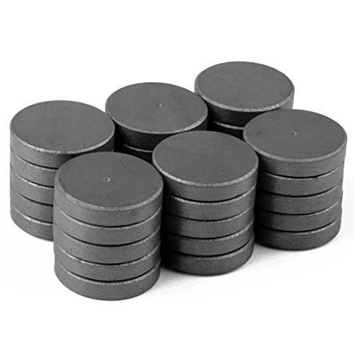 Y10T Isotropic Hard Sintered Round Ferrite Magnet