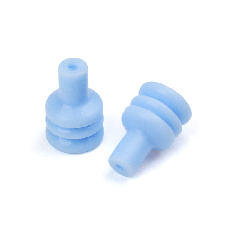 184139-1Rubber Auto Connectors Wire Seal Silicone Rubber Cable Wire Seal Grommet Plug