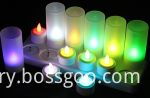 rechargeble tealight candles 