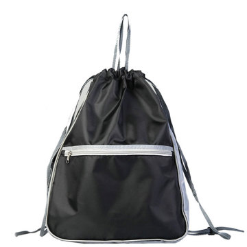 Polyester-Schulsport-Turnhallen-Einkaufen-Maschen-Drawstring-Tasche