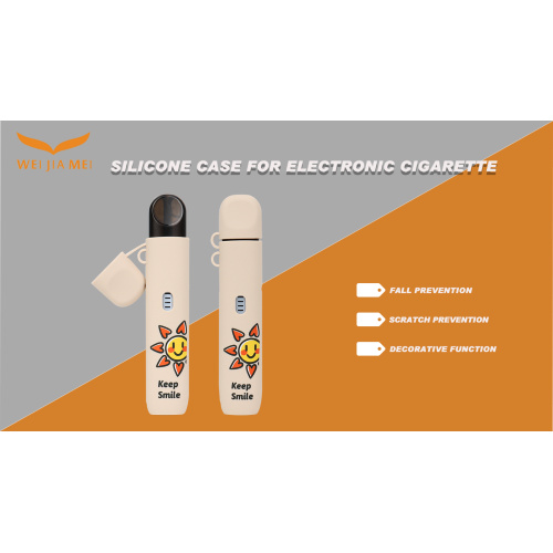 Силиконовый чехол для вейпа с цветным логотипом на заказ
