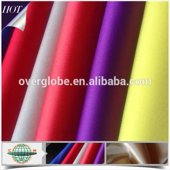 85GSM Satin Stretch Without Twist Fabric China Shaoxing Supplier