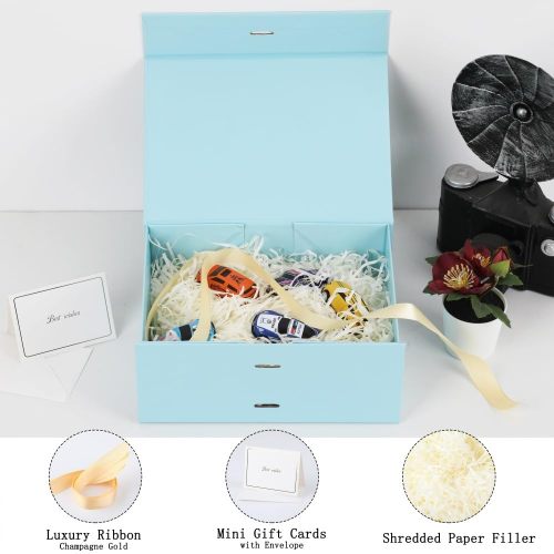 Magnetic Closure Box Printed Magnetic Closure Boxes Gift Box With Ribbon Supplier