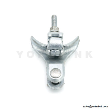 Perkakasan poleline pengapit penggantungan besi mulur