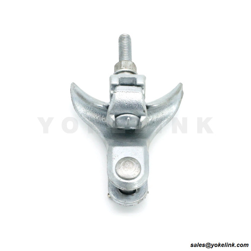 Perkakasan poleline pengapit penggantungan besi mulur