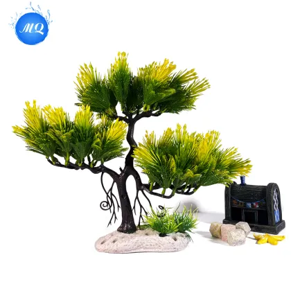 Realistic Artificial Aquatic Plants for Fish Tanks