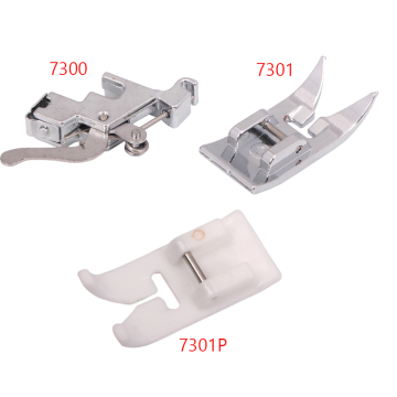 Universal Non-Stick Sewing Machine Presser Foot 7301P: A Versatile Sewing Tool for Your Household Needs