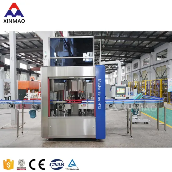 High Speed Rotary Hot Melt Glue Labeling Machine 9000-24000bph