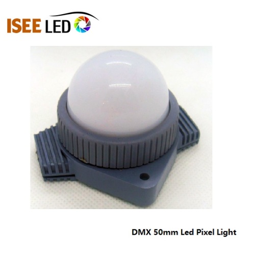 50mm LED RGB DMX Punktlichter