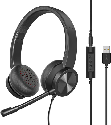 usb headset with microphone for PC call center