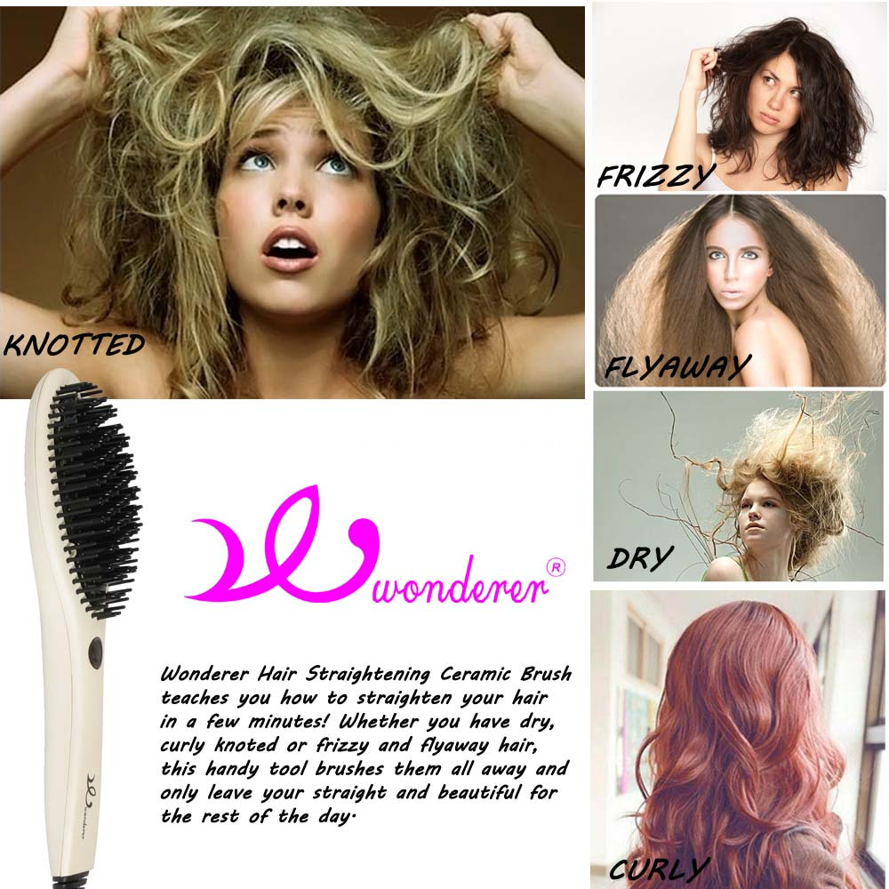 Hair Straightening Brush