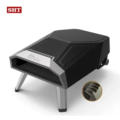 Home Use Bake Oven Pizza Stainless Steel Tabletop Pizza Oven Portable