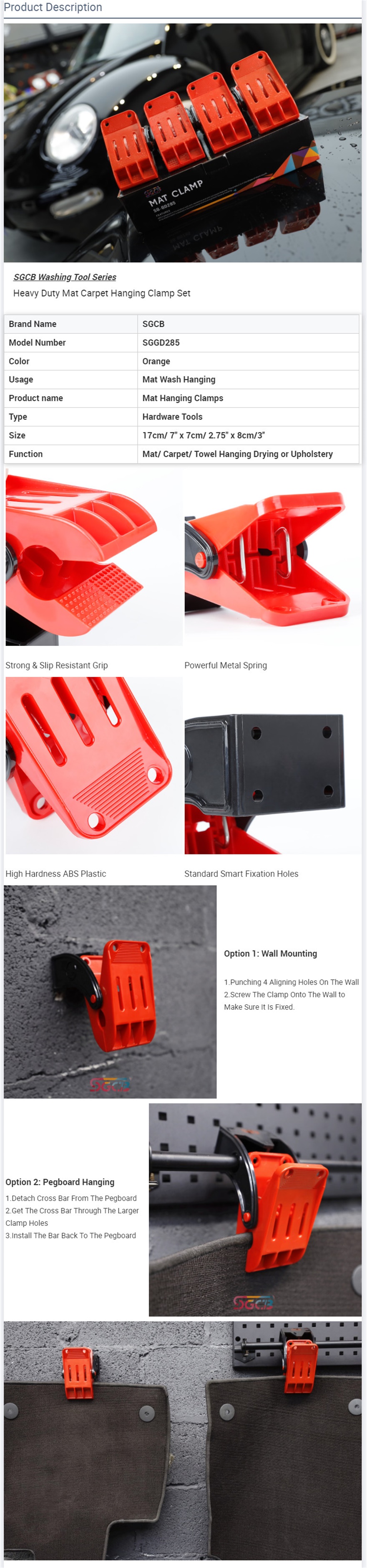 Plastic Spring Carpet Rug Clips Mat Hanging Clamps China Manufacturer