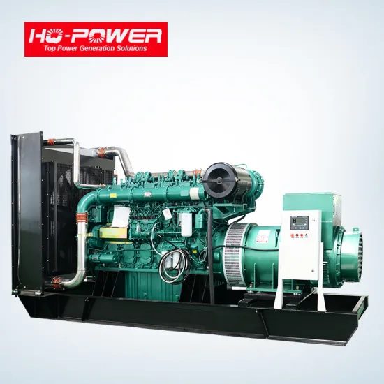 open type 1200kw diesel generator power plant