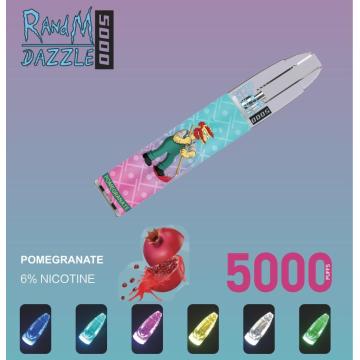 Pen de vape desechable cargable último Randm Dazzle 5000