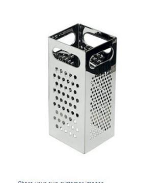 Four (4) Side Stainless Steel Box Grater, Cheese , Vegetable