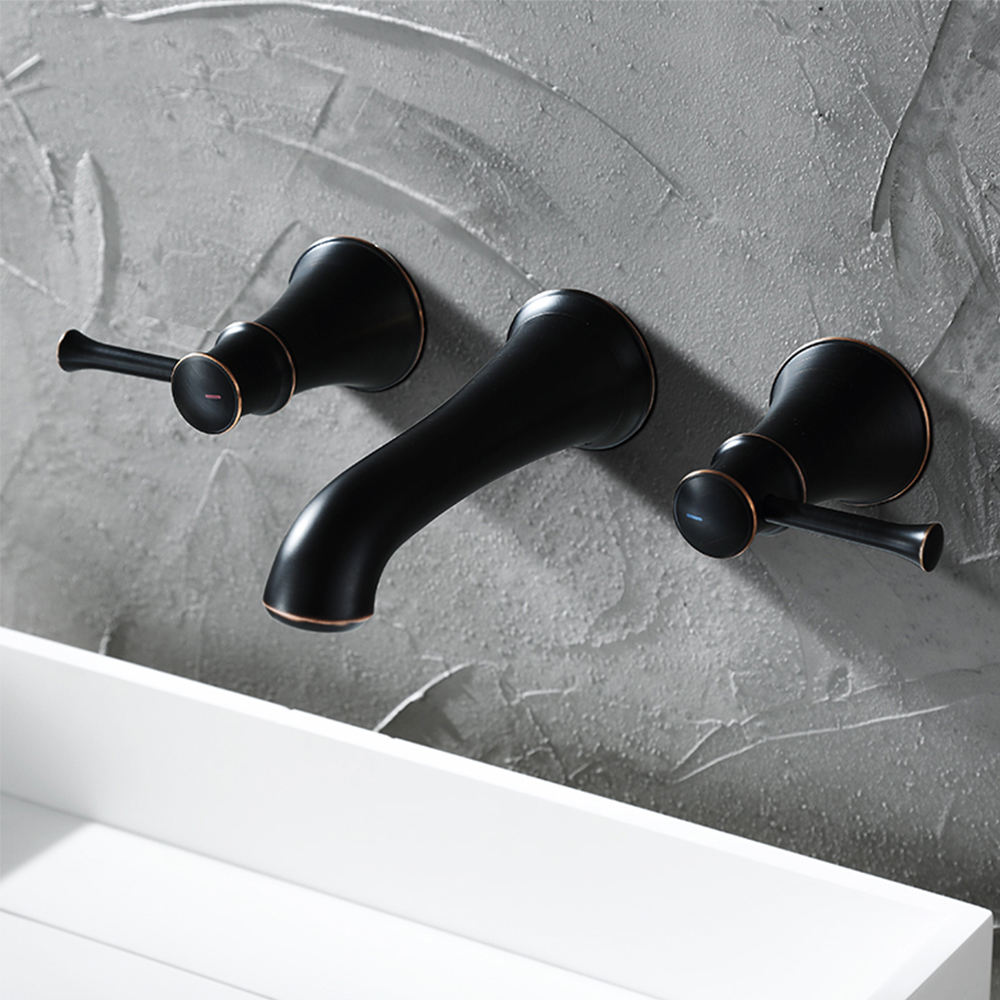 oil rubbed bronze bathroom sink faucets