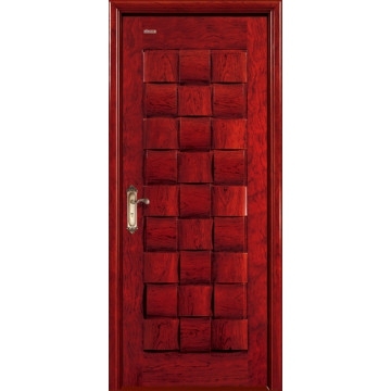 PVC wood door for house
