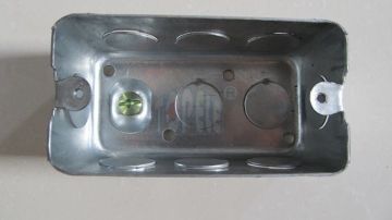 Ul Standard 4”x2” Steel Electrical Conduit Handy Box Ractangular Electrical Boxes And Covers