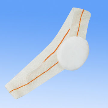 Eye Pad Dressing, High Absorbent, with Knitted Loop, Comfortable, Elastic