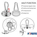 Neodym-Magnet 360 ° C Schwenkbarer Karabiner-Magnethaken