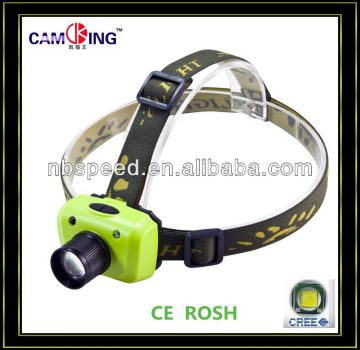 High Power LED Zoom Sensor Headlamp