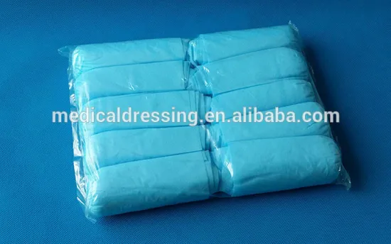 blue waterproof common type Disposable non-woven shoe cover