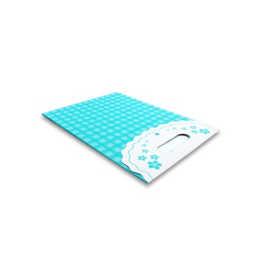 Blue pretty paper gift bag