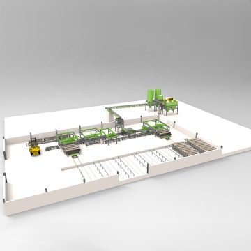 Fully Automatic Lightweight Wall Panel Production Line