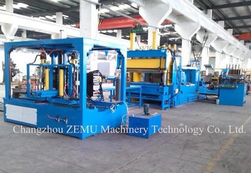 Oil filled transformers corrugated tanks forming machine