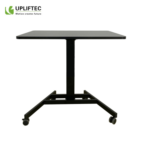 Single Leg Height Adjustable Desk